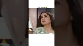 After marriage 😅🤣wahajwahajaliyumnazaidi meerab murtasim ishq terebin mohabbatreels [upl. by Sutsugua]