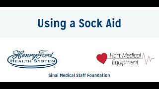 How to Use a Sock Aid [upl. by Enninaej]