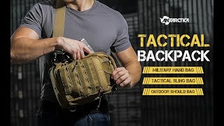 Tactical Sling Bag Pack Military [upl. by Lari]