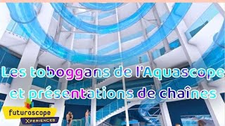 Mes chaines préférées mes fracassés lol  toboggans aquascope [upl. by Hairahs]