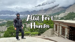 Altit Fort Hunza 🇵🇰 EP12  North Pakistan Motorcycle Tour [upl. by Gawlas]