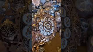 copper wall clock  copper wall clock design  ytshorts viralvideo trendingshorts [upl. by Drislane798]