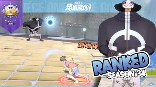 URSUS SHOCK ‼️PVP RANKED SEASON 34 GAMEPLAY 5  One Piece Fighting Path [upl. by Peters652]