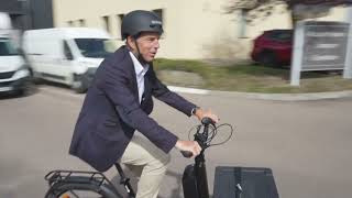 Cargo bikes gain traction in Frances automotive industry [upl. by Enaasiali]