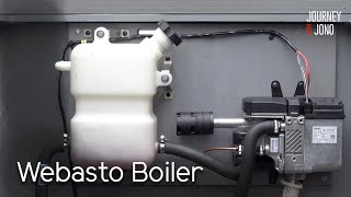 22 Central Heating on my Narrowboat Webasto Boiler [upl. by Inalaek]