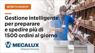 Würth Modyf adatta la sua logistica all’omnicanalità con Easy WMS [upl. by Emirak]