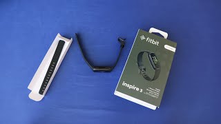 How to change Fitbit Inspire 3 BandStrap [upl. by Siramad]