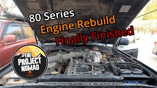 Finally Finishing a Head Gasket Replacement  80 Series Land Cruiser [upl. by Aile]