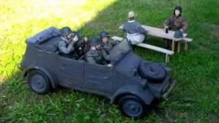 16 RC kubelwagen a kettenkrad [upl. by Cornell]