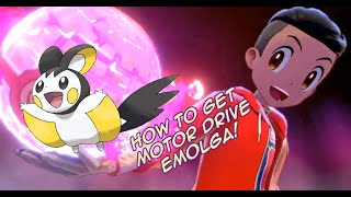 Where To Get Hidden Ability MOTOR DRIVE EMOLGA  Pokemon Sword and Shield [upl. by Burtis]