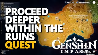 Proceed deeper within the ruins Genshin Impact [upl. by Asert]