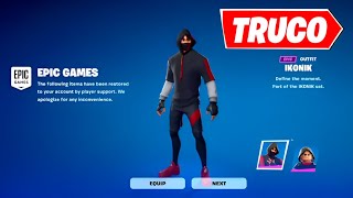 ✅COMO CONSEGUIR la SKIN IKONIK GRATIS en 2024✅ FORTNITE CAPITULO 5 TEMPORADA 1 [upl. by Kilgore]