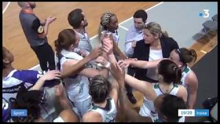 Landerneau Bretagne Basket  Des filles au top [upl. by Annavaig809]