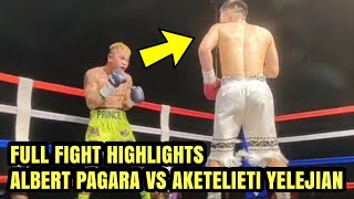 ALBERT PAGARA VS AKETELIETI YELEJIAN FULL FIGHT HIGHLIGHTS BINUGBOG KALABAN [upl. by Lewison]