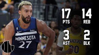 Rudy Gobert Highlights  Timberwolves vs Nuggets  1st Nov 2024 [upl. by Mic]