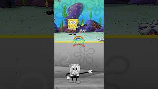 ¡Bob Esponja es la INCREÍBLE Esponja Menguante  shorts [upl. by Alcinia]