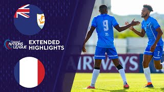 Anguilla vs Saint Martin Extended Highlights  CONCACAF Nations League  CBS Sports Golazo [upl. by Hollinger]