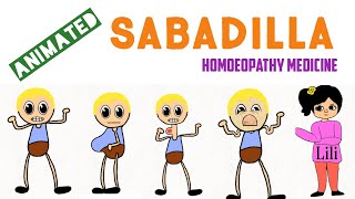 Sabadilla Homoeopathy Medicine  Allens Keynotes Animated Series [upl. by Edith]