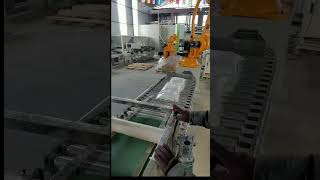 25 kg cement dry powder mortar putty fertilizer robot palletizer [upl. by Joanna]