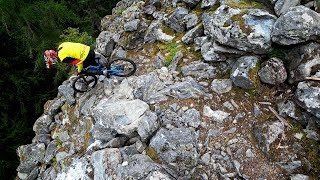 Bike Park Les Arcs DOUBLE HEADER trail Sony 4K [upl. by Novets752]