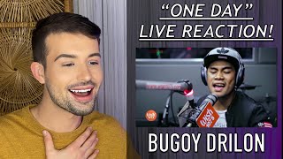 BUGOY DRILON quotONE DAYquot REACTION  WISH 1075 BUS  AN INSPIRING COVER [upl. by Liscomb]