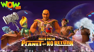 Motu Patlu New Movie  The Planet Of No Return  Full Movie  Wow Kidz [upl. by Ahsenaj]