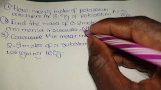 molesmass and molar mass calculation video by Golden Zulu [upl. by Romilda]