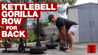 The Kettlebell Gorilla Row [upl. by Lenahtan]