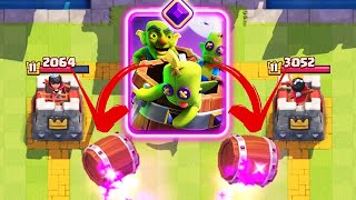 EVOLVED GOBLIN BARREL  Clash Royale [upl. by Bolitho]