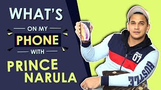 Prince Narula What’s On My Phone  Phone Secrets Revealed  India Forums [upl. by Ehudd859]