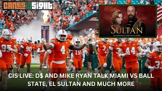 CIS LIVE Miami vs Ball State  CFB Week 3 [upl. by Ireg]