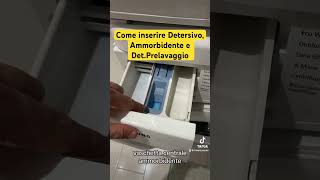 Dove inserire Detersivo Ammorbidente e DetPrelavaggio in Lavatrice Samsung [upl. by Nahshu722]