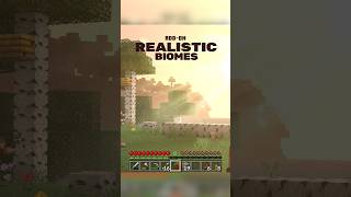 Realistic Biomes AddOn Minecraft Bedrock 8 Ekimde Çıkıyor minecraft [upl. by Atiluap621]