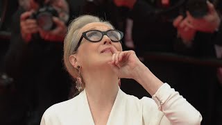 Meryl Streep on Cannes carpet with Greta Gerwigs jury as film festival opens with The Second Act [upl. by Giuliana818]