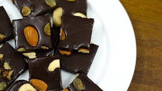 3 INGREDIENTS CHOCOLATE FUDGE I EASY CHOCOLATE FUDGE RECIPE [upl. by Pamela]