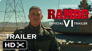 RAMBO 6 The New Blood – Teaser Trailer – Lionsgate [upl. by Enelram]