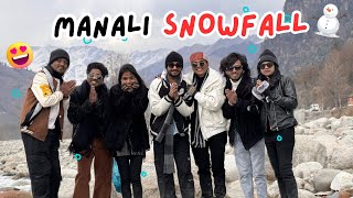 Manali Snowfall Vlog 🥶  Manali Day 4 chotanawab cuteshivani05 [upl. by Otero377]