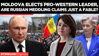 Moldova’s ProWestern Leader Wins But Was Russia Really Pulling the Strings  Times Now World [upl. by Leoy]