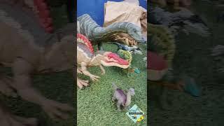 Dinosaurios Jurassic World Dino Escape de Mattel  CAMP CRETACEOUS [upl. by Nnek]