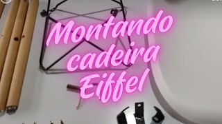 COMO MONTAR CADEIRA EAMES EIFFEL [upl. by Acul995]