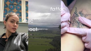 oct in muc  germany tattoo thrifting and neuschwanstein castle [upl. by Ielirol64]