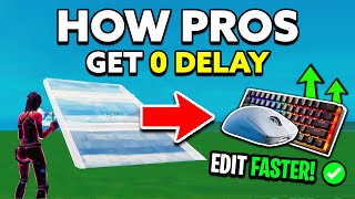 How PROS Get ZERO INPUT DELAY In Fortnite Lower Latency [upl. by Llahsram]