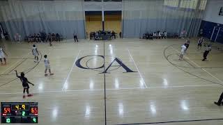 Cheshire Academy vs Brimmer amp May Boys Varsity Basketball [upl. by Nayra840]