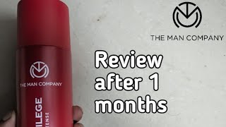 THE MAN COMPANY Privilege Intense For Men review [upl. by Oirasor380]