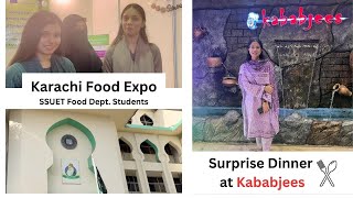 From Sir Syed University to Food Expo amp Kababjees [upl. by Ynoyrb]