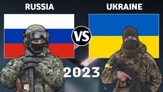 Russia vs Ukraine  Military Power Comparison 2023  Ukraine vs Russia [upl. by Grados]