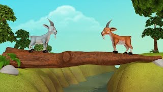 Two Goats Kahaniya  Hindi Stories for Children  Infobells [upl. by Colwen]