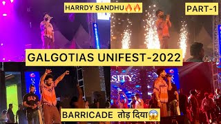 Galgotias Live Unifest2022  Harrdy Sandhu  Rohit Raj  hardysandhu vlog unifest2022 galgotias [upl. by Dunning553]