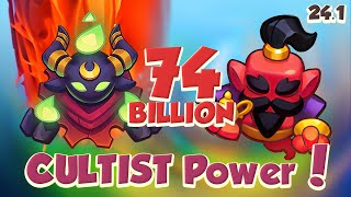 CULTIST Power Destroyed Genie PVP Rush Royale [upl. by Ahsiened918]