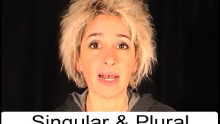 Deutsche Grammatik „SingularPlural“ mit Sonja Hubmann [upl. by Anirazc45]